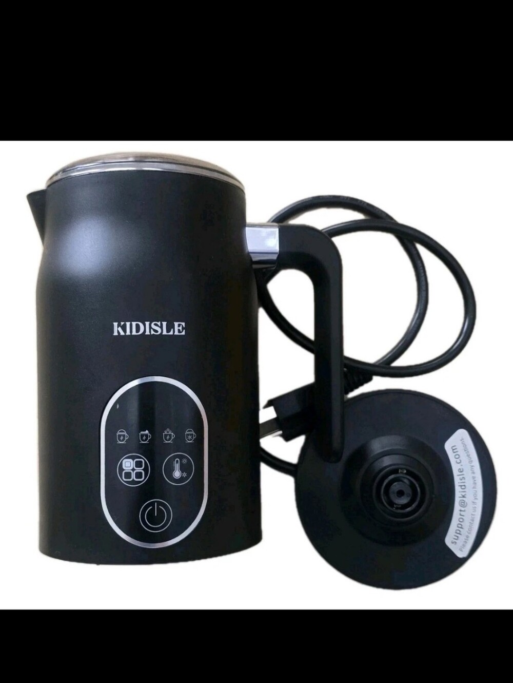 Milk Frother Steamer 4 in 1 Electric Foam Maker Cappuccino Hot Chocolate